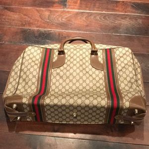 Vintage Gucci travel bag